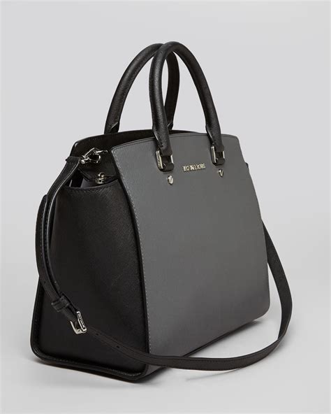 michael kors selma travel satchel handbag|Michael Kors large selma bag.